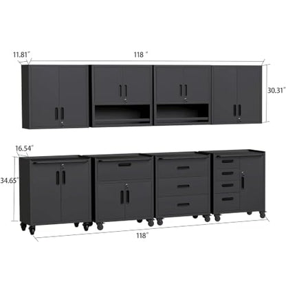 Garage Storage Cabinet System
