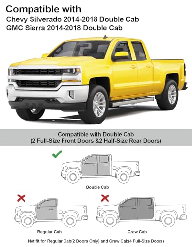 Window Rain Guards for Chevy Silverado