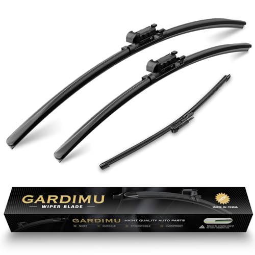 Front and Rear Windshield Wipers for BMW X1 2009