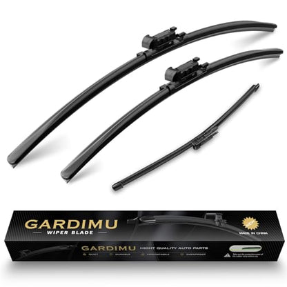 Front and Rear Windshield Wipers for BMW X1 2009