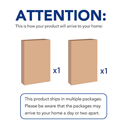 4x8 Overhead Garage Storage Rack with Hooks (2 Count)