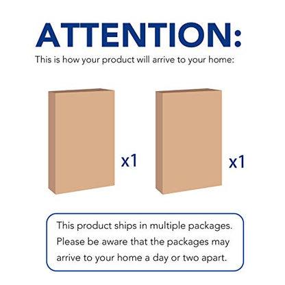 4x8 Overhead Garage Storage Rack with Hooks (2 Count)