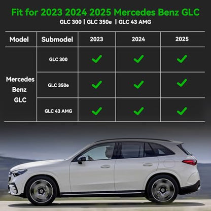 for Mercedes Benz GLC丨GLC 300丨GLC 350e 丨GLC 43 AMG Floor Mats 2026 2025 2024 2023