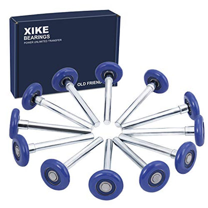 Blue 2" Nylon Garage Door Roller (12 Count)