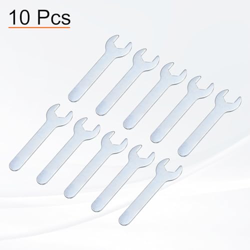 10pcs Small Wrench 11x70x1.5mm Metric U (10 Count)