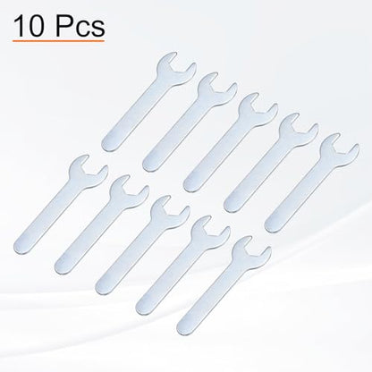 10pcs Small Wrench 11x70x1.5mm Metric U (10 Count)