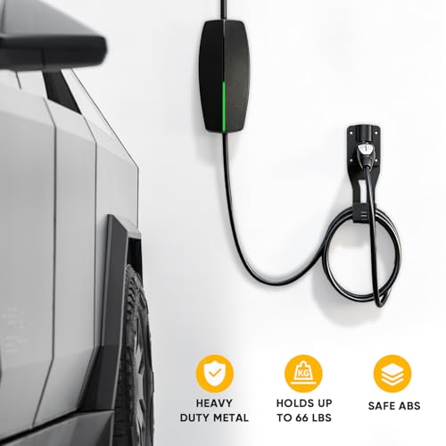 180°Swivel Charging Cable Holder Wall Mount for Tesla Charger