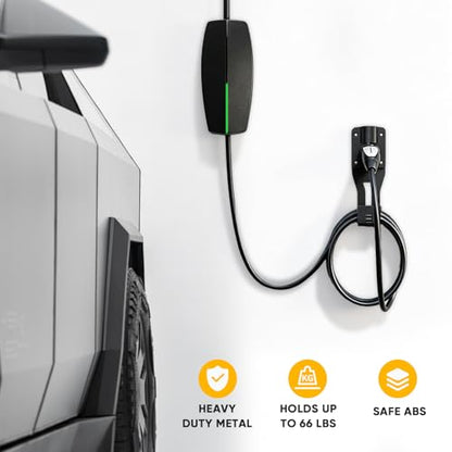 180°Swivel Charging Cable Holder Wall Mount for Tesla Charger
