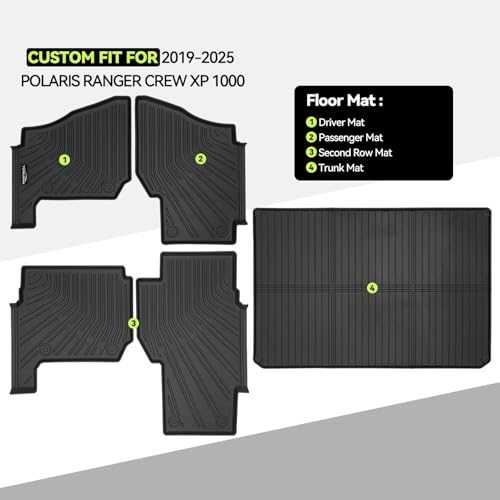 All Weather Floor Mat Set for 2019