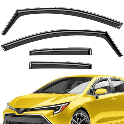 Extra Durable Window Deflectors in (4 Count)