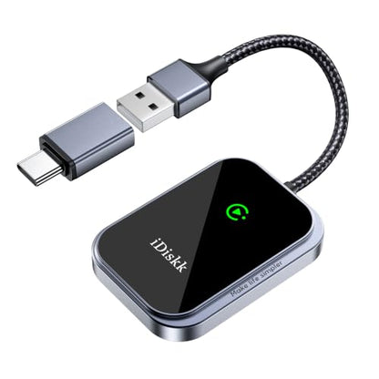 Wireless CarPlay Adapter for iPhone No Latency with USB C Adapter