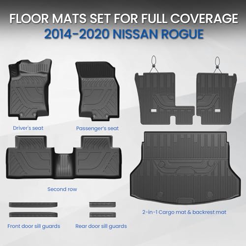 Floor Mats for Nissan Rogue 2014