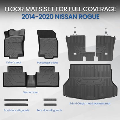 Floor Mats for Nissan Rogue 2014