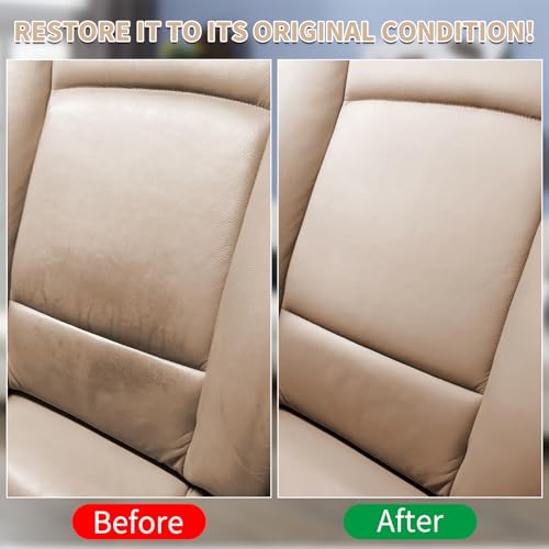Beige Leather Recoloring Balm with 100ml Mink Oil