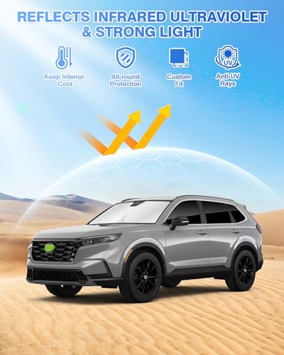 Sunshades for Honda CRV 2023 (8 Count)