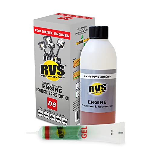 D8 engine oil treatment