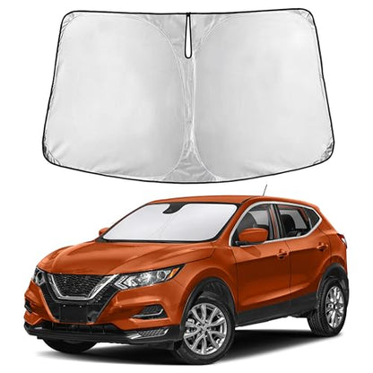 Windshield Sunshade Compatible for Nissan Rogue Sport 2017