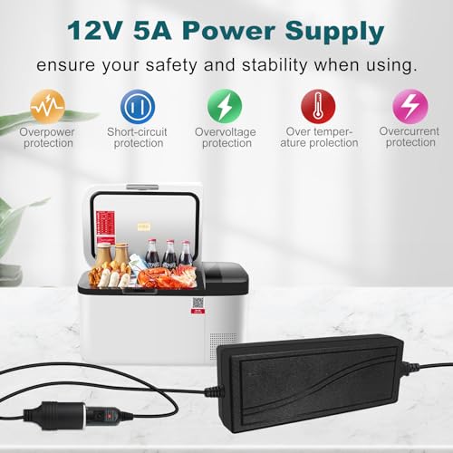 12V 5A 60W AC to DC Converter