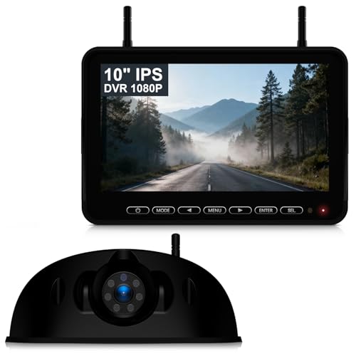 1080P 10" Wireless RV Backup Camera System for Furrion Pre