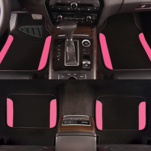 Rainbow Waterproof Universal Fit Faux Leather Car Carpet