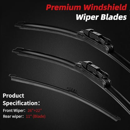 Windshield Wipers Replacement for Ford Explorer 2011