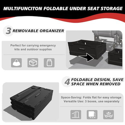 Foldable Under Seat Storage Box for Ford F150 2015