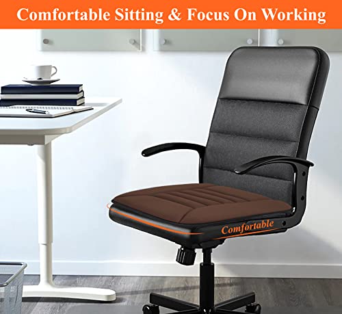 Memory Foam Car Seat Cushion for Driver and Office Chair Comfort