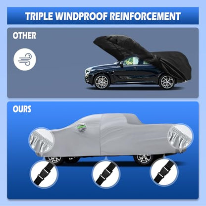 Truck Cover Waterproof All Weather Fit for Chevrolet Colorado Short Bed