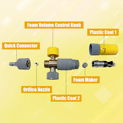 Foam Cannon Small Foam Cannon for Pressure Washer (6 Count)