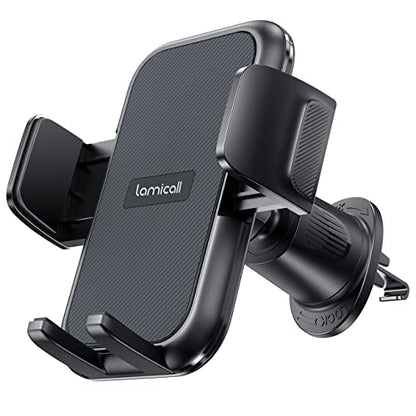 2026 Wider Clamp & Metal Hook Car Phone Holder Vent Accessories