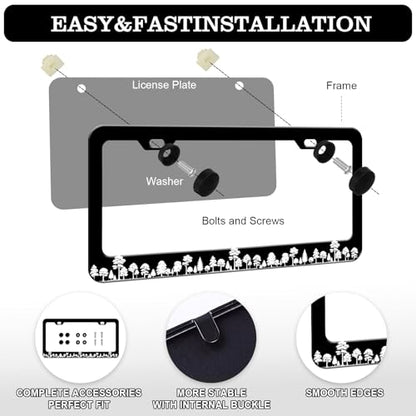Forest License Plate Frames