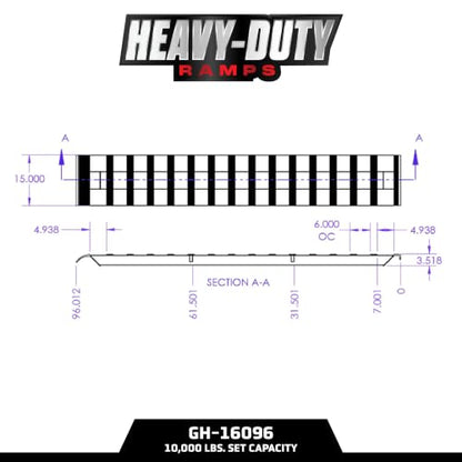 Heavy Duty Aluminum Loading Ramps