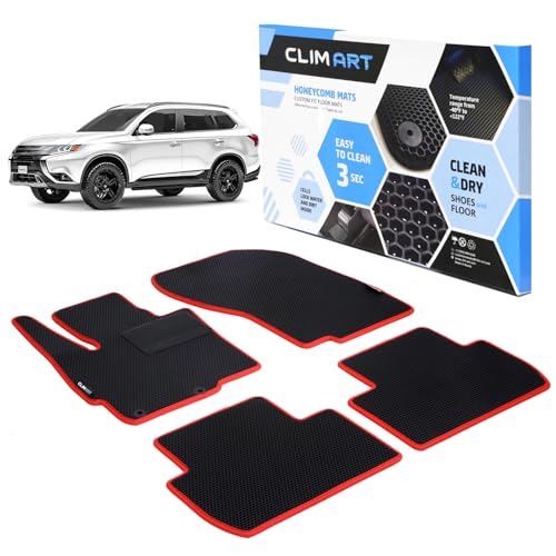 All Weather Car Floor Mats Compatible with Mitsubishi Outlander 2014