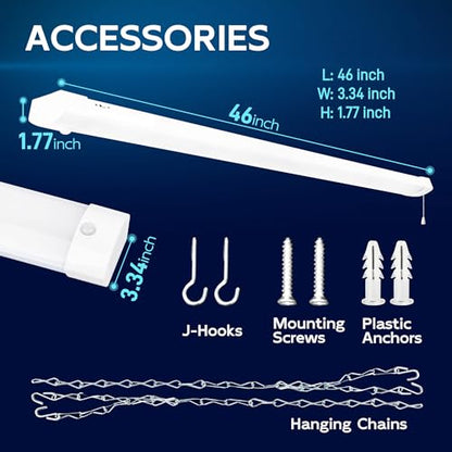 Pir Sensor 4FT 120W LED Shop Light