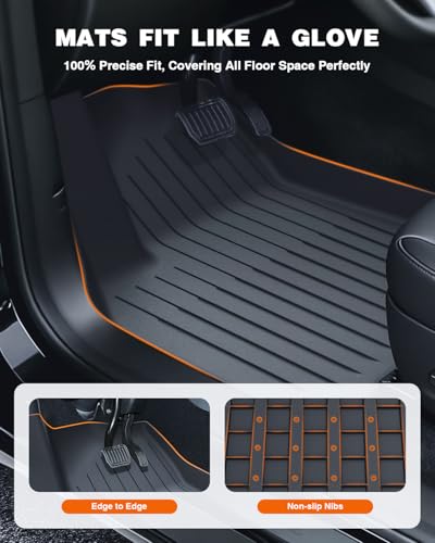 Tesla 2025 2026 New Model Y Juniper Floor Mats and Cargo Liners