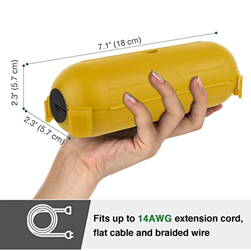 Outdoor Extension Cord Cover (3 Count)