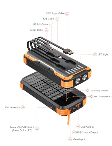 Solar Power Bank 40000mAh