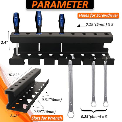 Magnetic Wrench Holder Heavy Duty