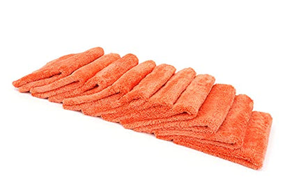 Korean Plush Premium Edgeless Microfiber Detailing Towels (10 Count)