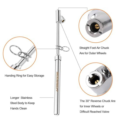 Heavy Duty Tire Pressure Gauge 10