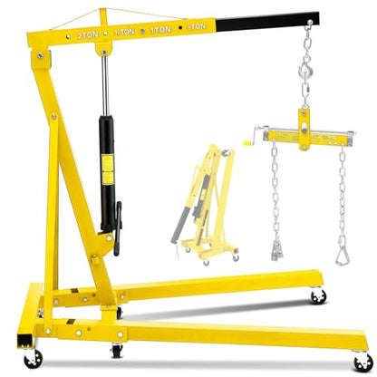 2 Ton Hydraulic Engine Hoist with Lever Stabilizer