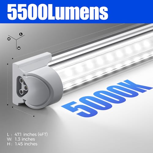 T8 LED Shop Lights 4FT (10 Count)
