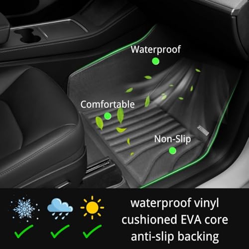 Floor Mats Compatible with 2020 (6 Count)