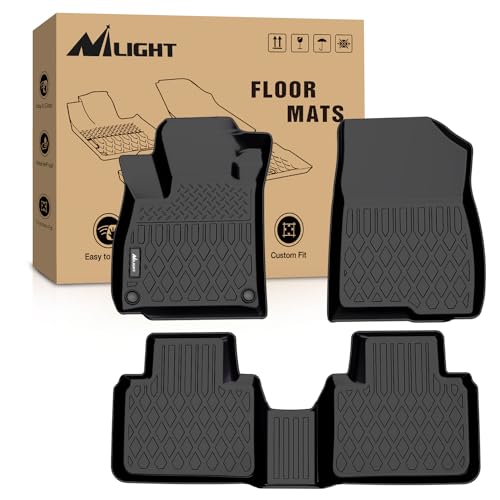 TPE Floor Mats for Mitsubishi Outlander PHEV 2023 2024 2025 2026 All Weather Custom Fit Heavy Duty Floor Liners