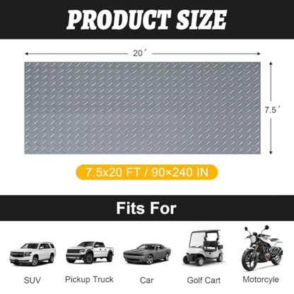7.5x20 FT Garage Floor Mat