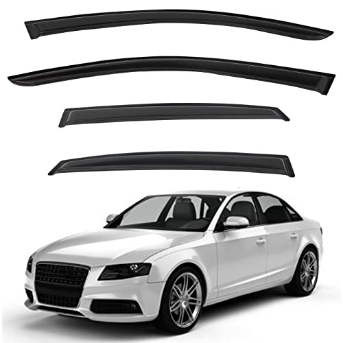 4pcs Window Visors Rain Guards for 2009