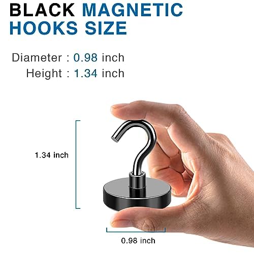 Magnetic Hooks for Cruise Essentials 2026 Cabins Door 25 Pack (25 Count)