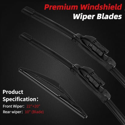 Windshield Wiper Blades Replacement for Jeep Renegade 2015