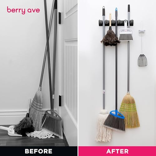 Broom Holder Wall Mount
