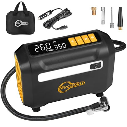 R8 Tire Inflator Portable Air Compressor